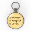Rescued adopted loved